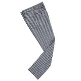 Grey Houndstooth Tweed 3 Piece Suit - Yoosuitan