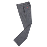 Grey Estate Herringbone Tweed Pants - Yoosuitan