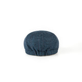 Blue Estate Herringbone Tweed Newsboy Caps