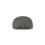 Traditional Grey Estate Herringbone Tweed Flat Caps