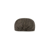 Ginger Yellow Herringbone Tweed Flat Caps