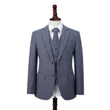 Blue Barleycorn Tweed Jacket - Yoosuitan