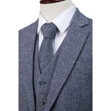 Blue Barleycorn Tweed Jacket - Yoosuitan