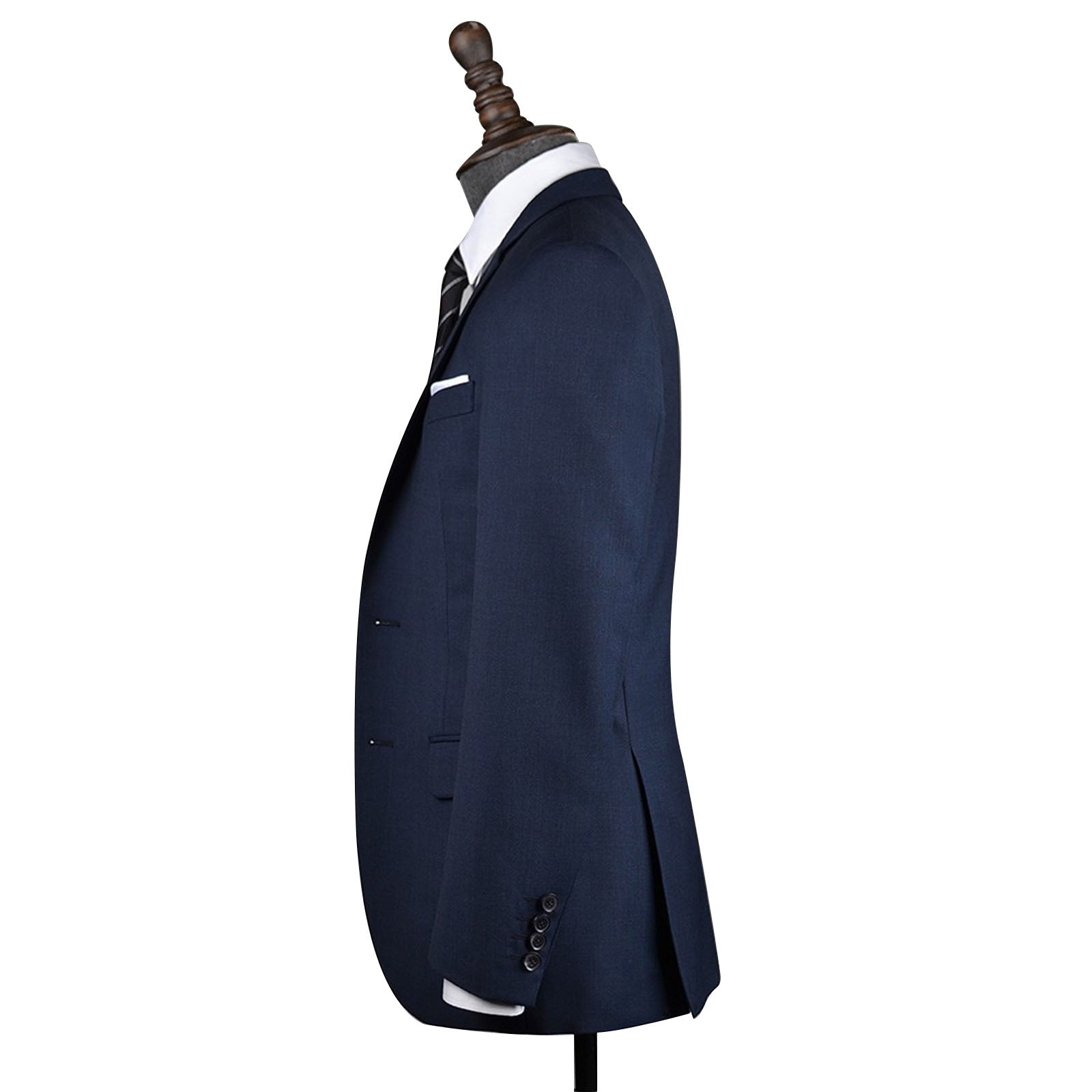 Navy Birdseye Dress Pants main image 1