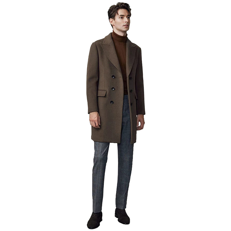 Blown Tweed Overcoats - Yoosuitan