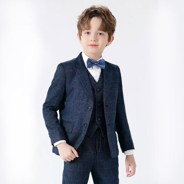 Bespoke Tweed 3 Piece Boy Suit