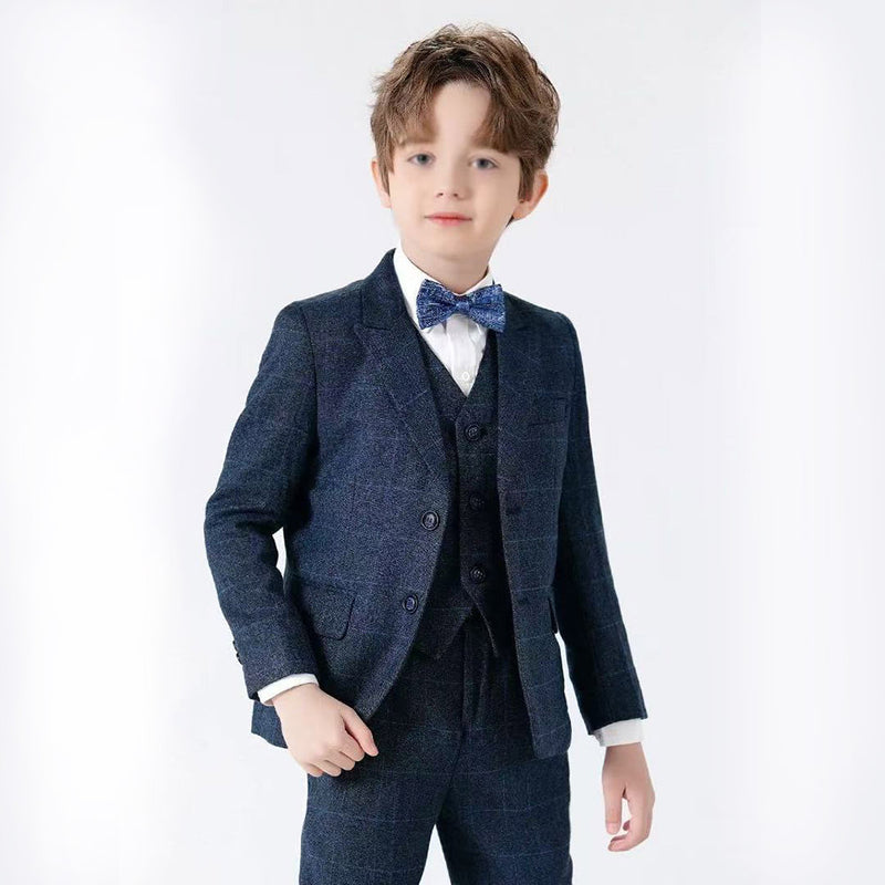 Bespoke Tweed 3 Piece Boy Suit