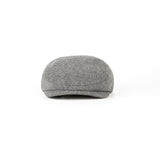 Grey Tweed Flat Caps