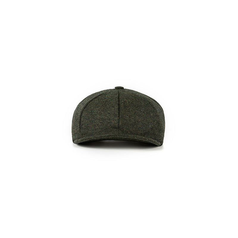 Green Barleycorn Tweed Newsboy Caps