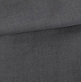 Grey Worsted Wool 2 Piece Suit Jacket and Pants - Yoosuitan